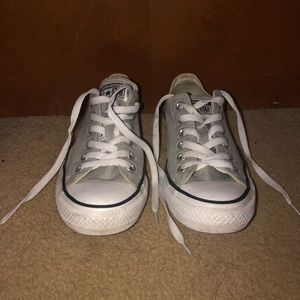 Light grey Converse